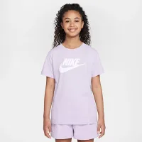 Nike Sportswear Big детские футболка цвет фиолетовый