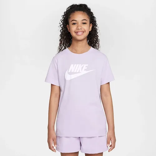 Nike Sportswear Big детские футболка цвет фиолетовый