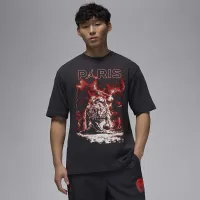 Nike Paris Saint-Germain мужские Graphic футболка цвет черный