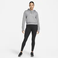 Nike Therma-FIT One женская Pullover Graphic Толстовка с капюшоном цвет серый
