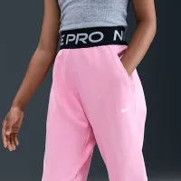 Nike Pro Fleece Big детские (Girls') Dri-FIT Joggers Pink
