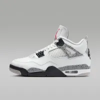 Nike Air Jordan 4 Retro чоловічі Кросівки колір білий