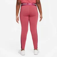 Nike Pro Warm Dri-FIT Big детские (Girls') лосины (Extended Size) Pink