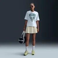 Nike Slam жіноча Dri-FIT Short-Sleeve футболка колір білий
