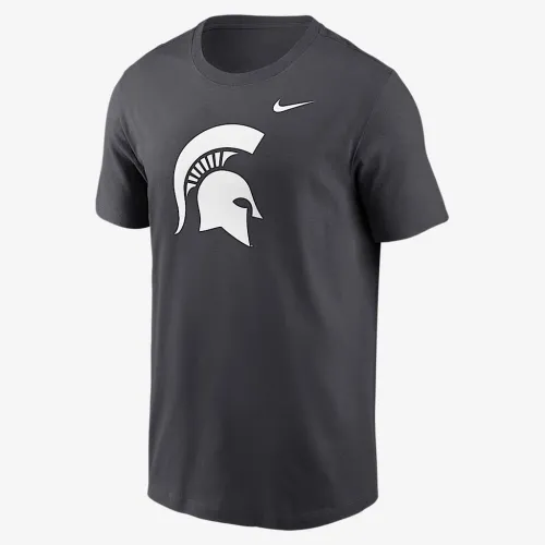 Michigan State Spartans Primetime Logo чоловічі Nike College футболка колір сірий