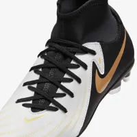 Nike Jr. Phantom Luna 2 Club Little/Big дитячі MG High-Top футбольні бутси колір білий