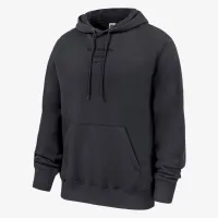 Nike Club Fleece Big дитячі Baseball Pullover Толстовка з капюшоном колір сірий