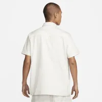 Nike Life чоловічі Woven Military Short-Sleeve Button-Down Shirt колір сірий