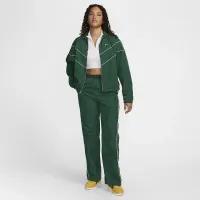 Nike Sportswear Chill Terry женская Slim Cropped 1/2-Zip French Terry Tank Top цвет коричневый
