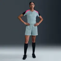 Nike Strike жіноча Dri-FIT Short-Sleeve Soccer Top колір сірий