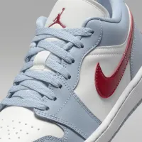 Nike Air Jordan 1 Low женская Кроссовки цвет белый