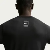 NikeCourt мужские Tennis футболка цвет черный