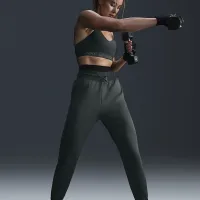 Nike Therma-FIT One жіноча З високою талією 7/8 Joggers колір зелений