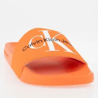 Шлёпанцы Calvin Klein Slide Monogram CO YM0YM00061-0JG - Оранжевые