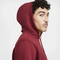 Nike Sportswear Club Fleece Pullover Толстовка з капюшоном колір червоний
