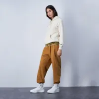 Кофта/футболка Champion Embroideцвет красный Big Script Logo Толстовка с капюшоном 117111-YS137 - бежевая