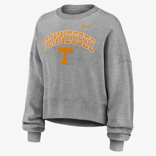 Tennessee Phoenix Arch женская Nike College Pullover Crew цвет серый