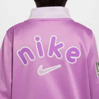 Nike Dri-FIT E1D1 Little дитячі Tracksuit колір фіолетовий
