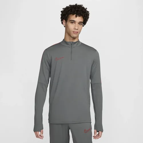 Nike Academy чоловічі Dri-FIT 1/2-Zip Soccer Top колір сірий