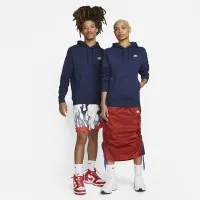 Nike Sportswear Club Fleece Pullover Толстовка с капюшоном синий