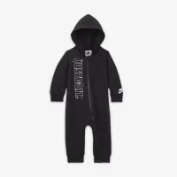 Nike Sportswear Shine Graphic Hooded Coverall Baby Coverall Black