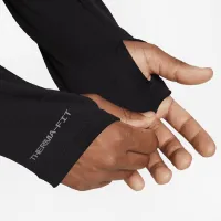 Nike Element Repel мужские Therma-FIT 1/2-Zip Running Top цвет черный