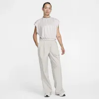 Nike Sportswear Collection жіноча Dri-FIT Short-Sleeve Jacquard Jersey колір сірий