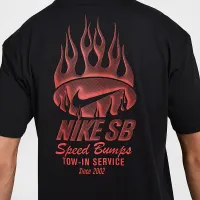 Nike SB Max90 Skate футболка колір чорний