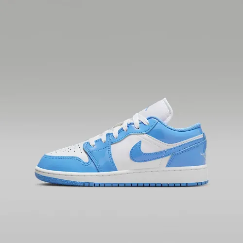 Nike Air Jordan 1 Low SE Big детские Кроссовки цвет белый