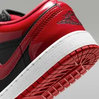 Nike Air Jordan 1 Low SE Big детские Кроссовки цвет черный
