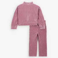 Nike Baby (12-24M) 2-Piece Cozy Rib Track набор цвет фиолетовый