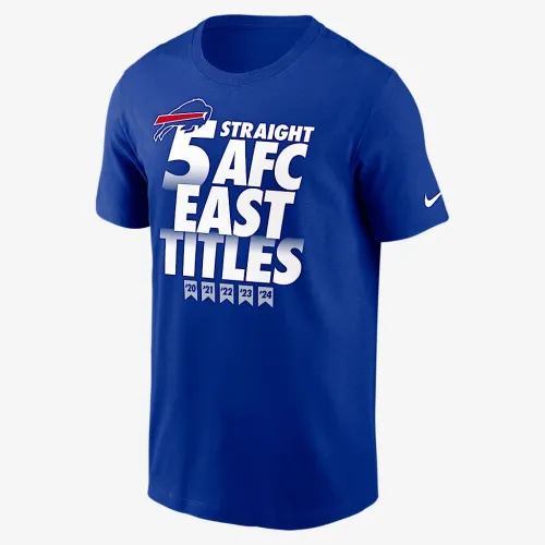 Buffalo Bills 4 Straight NFC East Titles Our Time Is Now мужские Nike NFL футболка синий