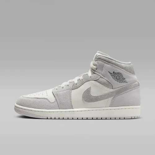 Nike Air Jordan 1 Mid SE чоловічі Кросівки колір сірий