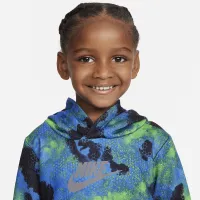 Nike Toddler Толстовка с капюшоном and Pants набор цвет черный