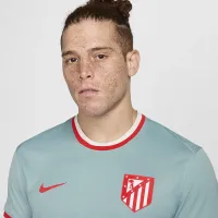Atlético Madrid 2024/25 Stadium Away мужские Nike Dri-FIT Soccer Replica Jersey цвет зеленый