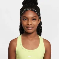 Nike One Fitted Big дитячі (Girls') Dri-FIT Tank Yellow