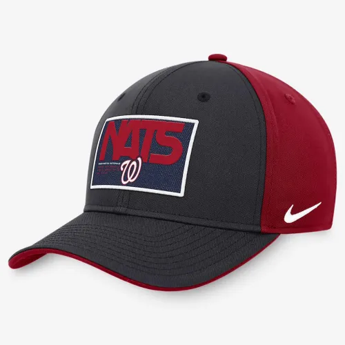 Washington Nationals Classic99 Color Block мужские Nike MLB Adjustable Hat синий