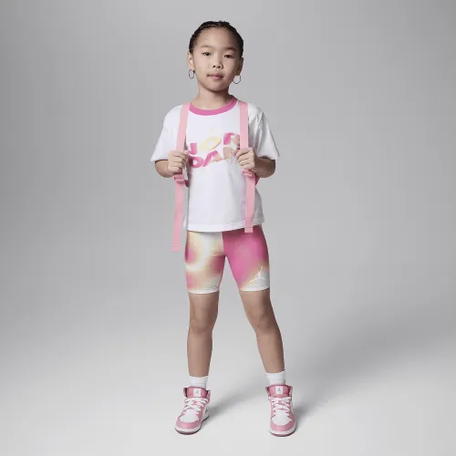 Nike Jordan Lemonade Stand Little детские шорты набор Pink