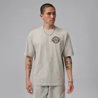 Nike Jordan Flight мужские футболка цвет серый