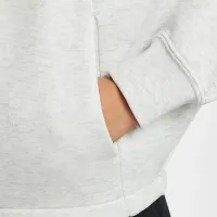 Nike Sportswear Tech Fleece Girls' оверсайз Толстовка з капюшоном колір сірий