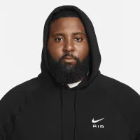 Nike Air мужские French Terry Pullover Толстовка с капюшоном цвет черный
