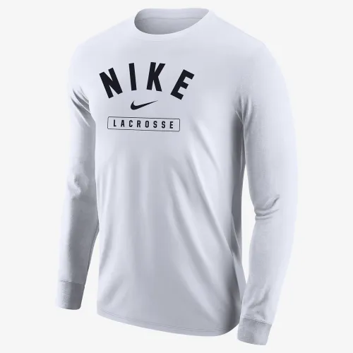 Nike Lacrosse мужские Long-Sleeve футболка цвет белый