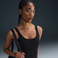 Nike Sportswear Chill Knit женская Tank Top цвет черный