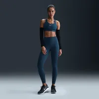 Nike Swift жіноча З високою талією 7/8 Running лосіни з кишенямиблакитний