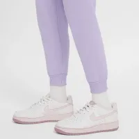 Nike Club Fleece Big дитячі Joggers колір фіолетовий
