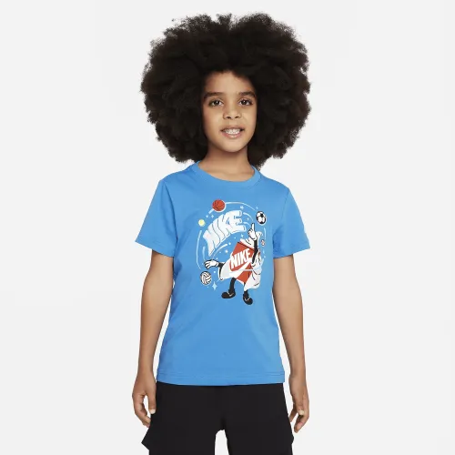 Nike Little детские Graphic футболка синий