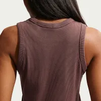 Nike Sportswear жіноча Tight Ribbed Tank Top колір фіолетовий