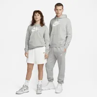 Nike Sportswear Club Fleece жіноча Logo Pullover Толстовка з капюшоном колір сірий