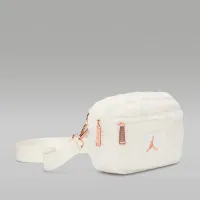 Nike Jordan Faux Fur Camera сумка (1L) цвет белый