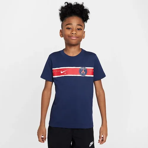 Paris Saint-Germain Heritage Big дитячі Nike Soccer футболка блакитний